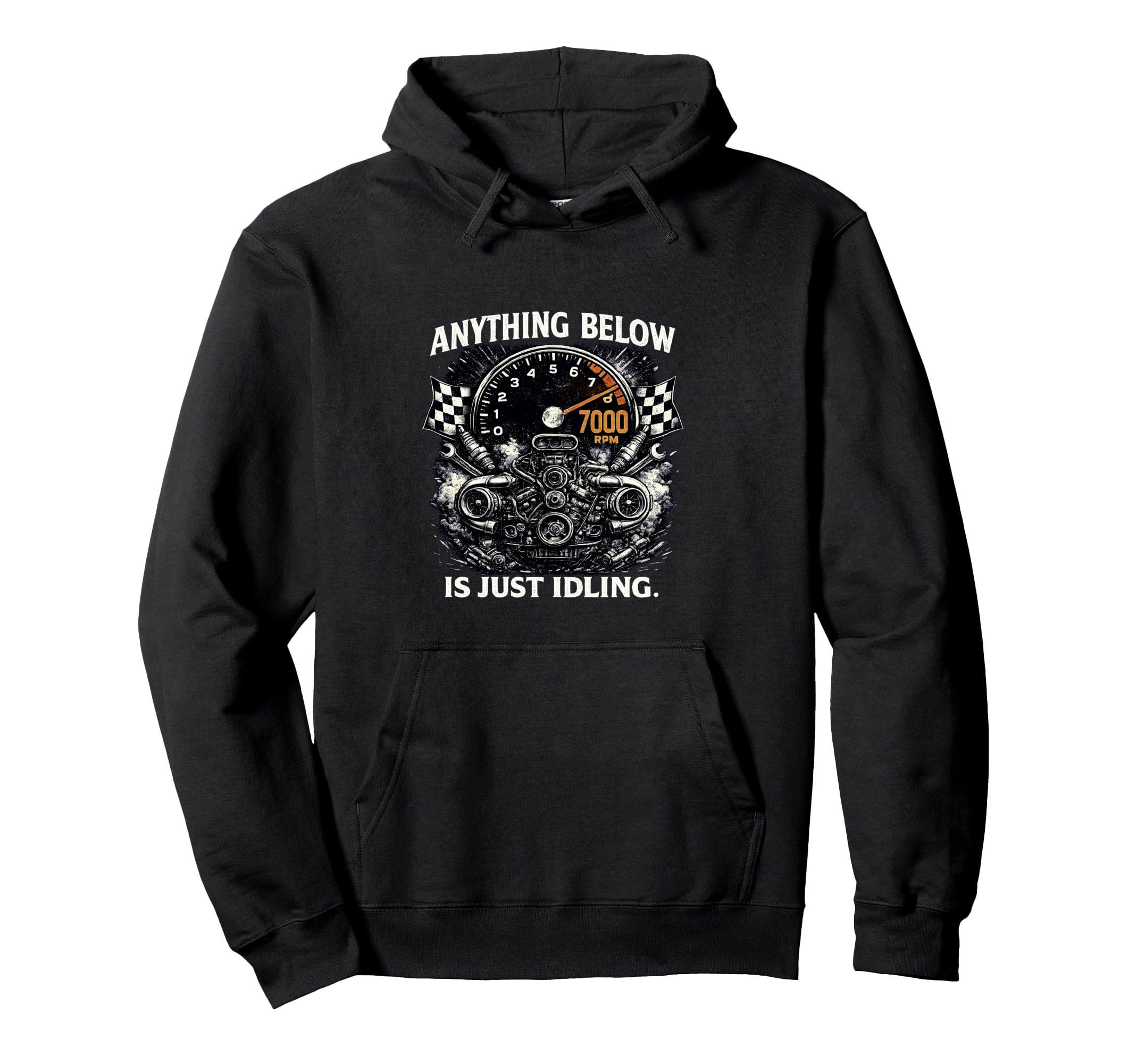 Funny Petrolhead Sports Car Racing Hoodie - Fun Novelty Design Men Women - T-Shirt, Sweatshirt, Hoodie