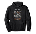 Est 1935 All Original Parts Motorcycle Hoodie - Trendy Graphic for Adults - T-Shirt, Sweatshirt, Hoodie