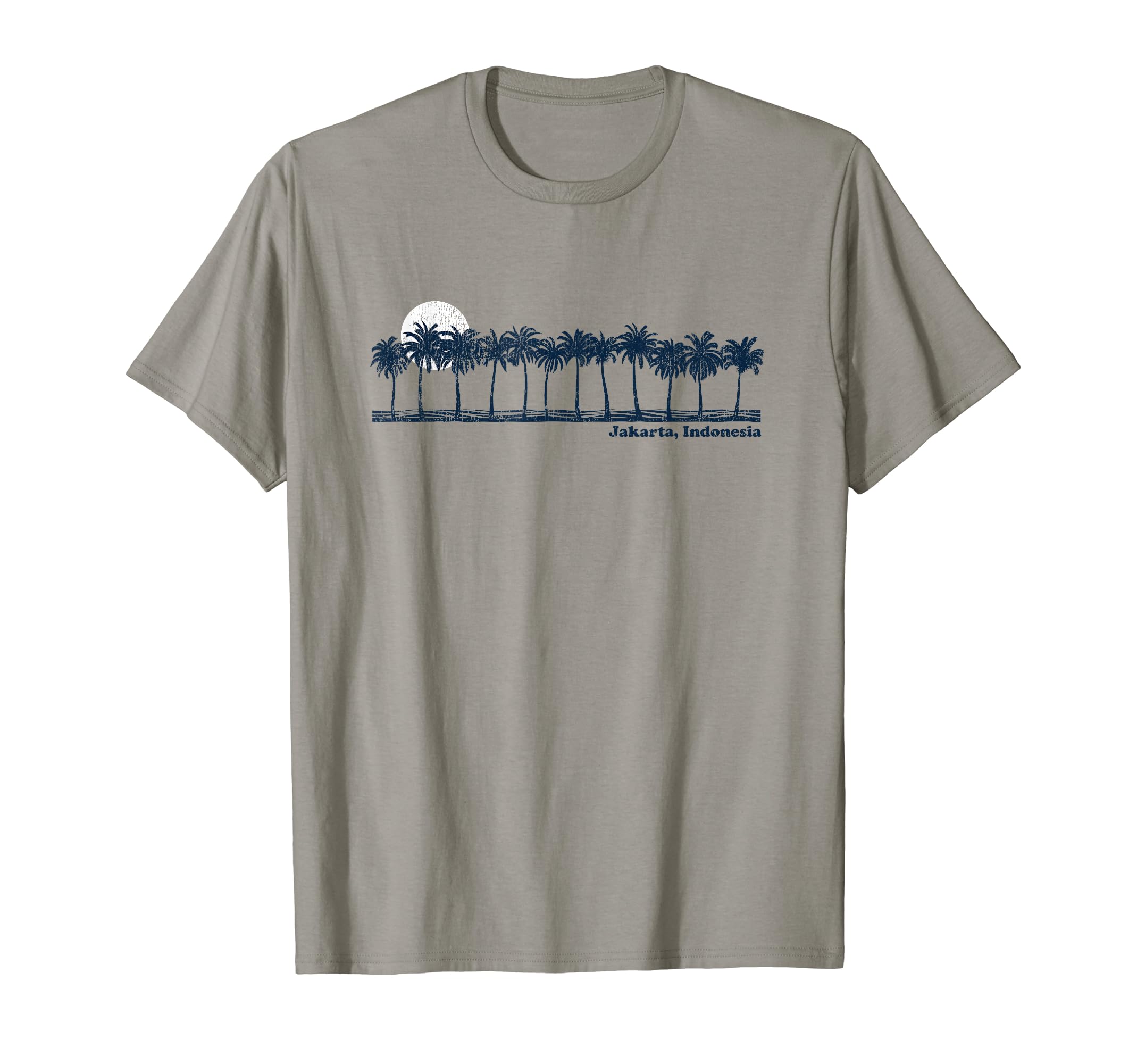 Jakarta 70S Throwback T-Shirt - Custom Art Print Unisex - T-Shirt, Sweatshirt, Hoodie