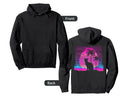 Cat Vaporwave Retrowave Aesthetic Hoodie - Minimalist Print Men Women - T-Shirt, Sweatshirt, Hoodie