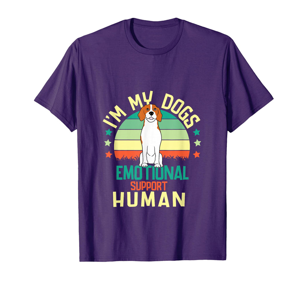 Funny Dog Lovers Im My Dogs Support Hoodie - Custom Art Print Men Women - T-Shirt, Sweatshirt, Hoodie