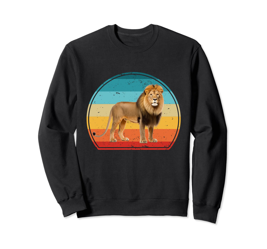 Funny Lion Outfit 70S 80S Animals Sweatshirt - Unique Graphic Men Women - T-Shirt, Sweatshirt, Hoodie
