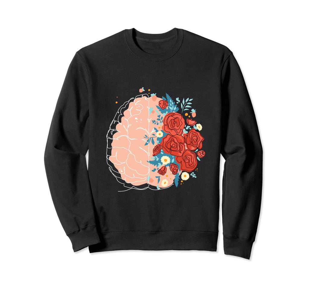 Psychology Mental Health Sweatshirt - Casual Everyday Wear Men Women - T-Shirt, Sweatshirt, Hoodie