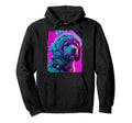 Labradoodle Cyberpunk Vaporwave 80S Hoodie - Novelty Apparel Unisex - T-Shirt, Sweatshirt, Hoodie