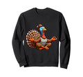 Meditation Turkey Yoga Pose Sweatshirt - Minimalist Print for Adults - T-Shirt, Sweatshirt, Hoodie