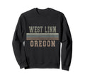 West Linn Oregon Sweatshirt - Trendy Graphic Men Women - T-Shirt, Sweatshirt, Hoodie