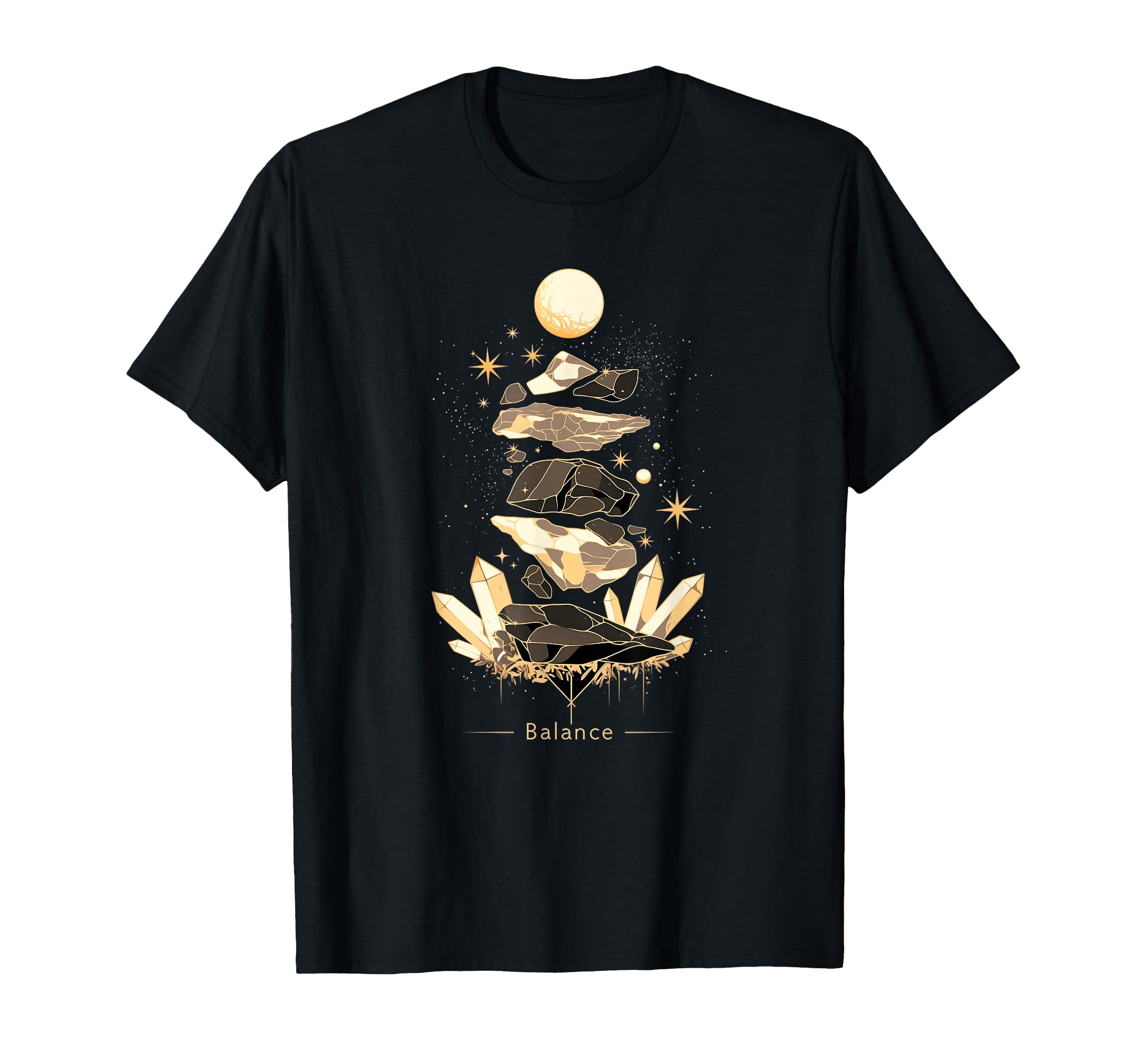 Zen Balancing Stones Art Mindfulness And T-Shirt - Minimalist Print Unisex - T-Shirt, Sweatshirt, Hoodie