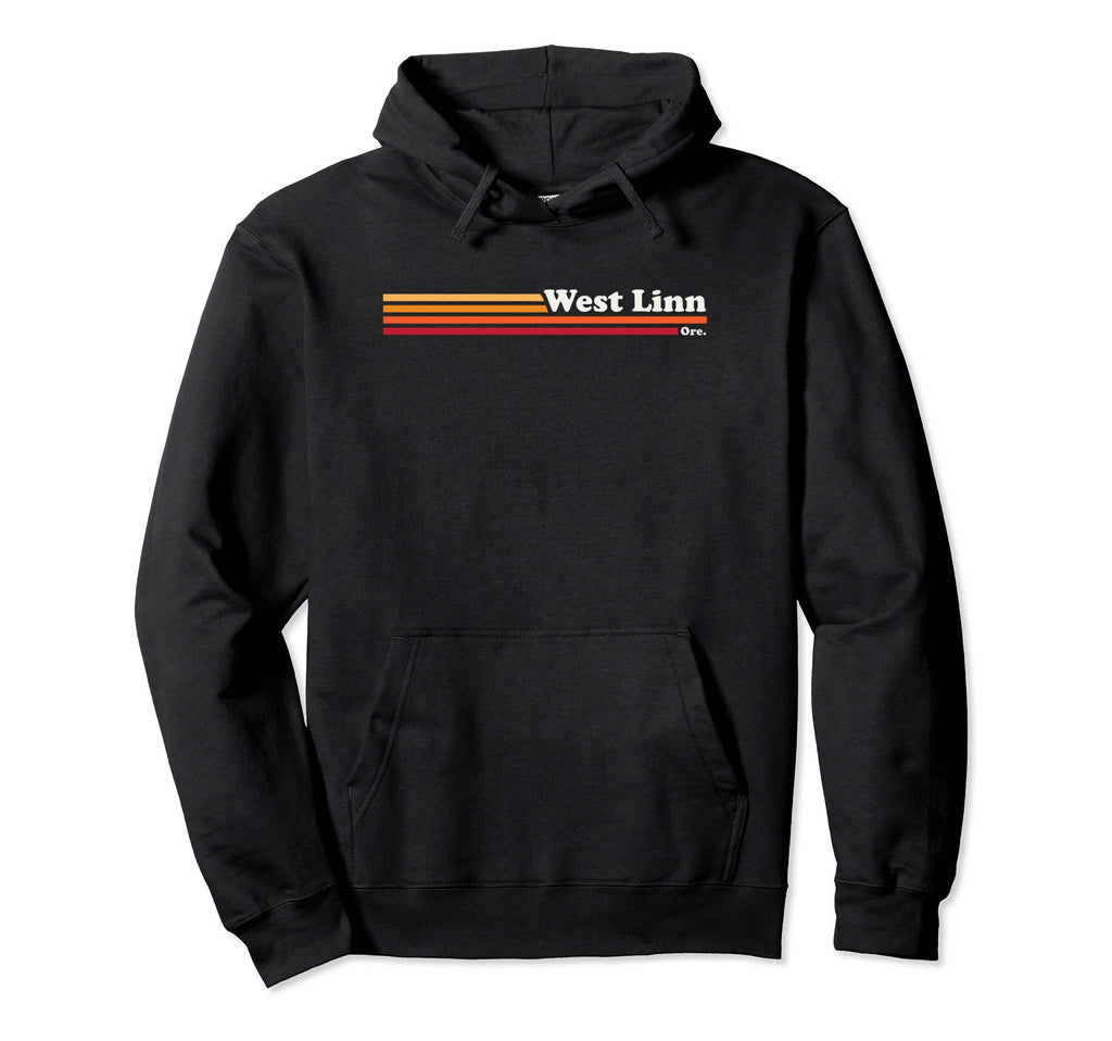 1980S West Linn Oregon Hoodie - Minimalist Print Men Women - T-Shirt, Sweatshirt, Hoodie