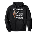 New Beginning Wander Japanese Tokyo Nyc Hoodie - Minimalist Print Unisex - T-Shirt, Sweatshirt, Hoodie