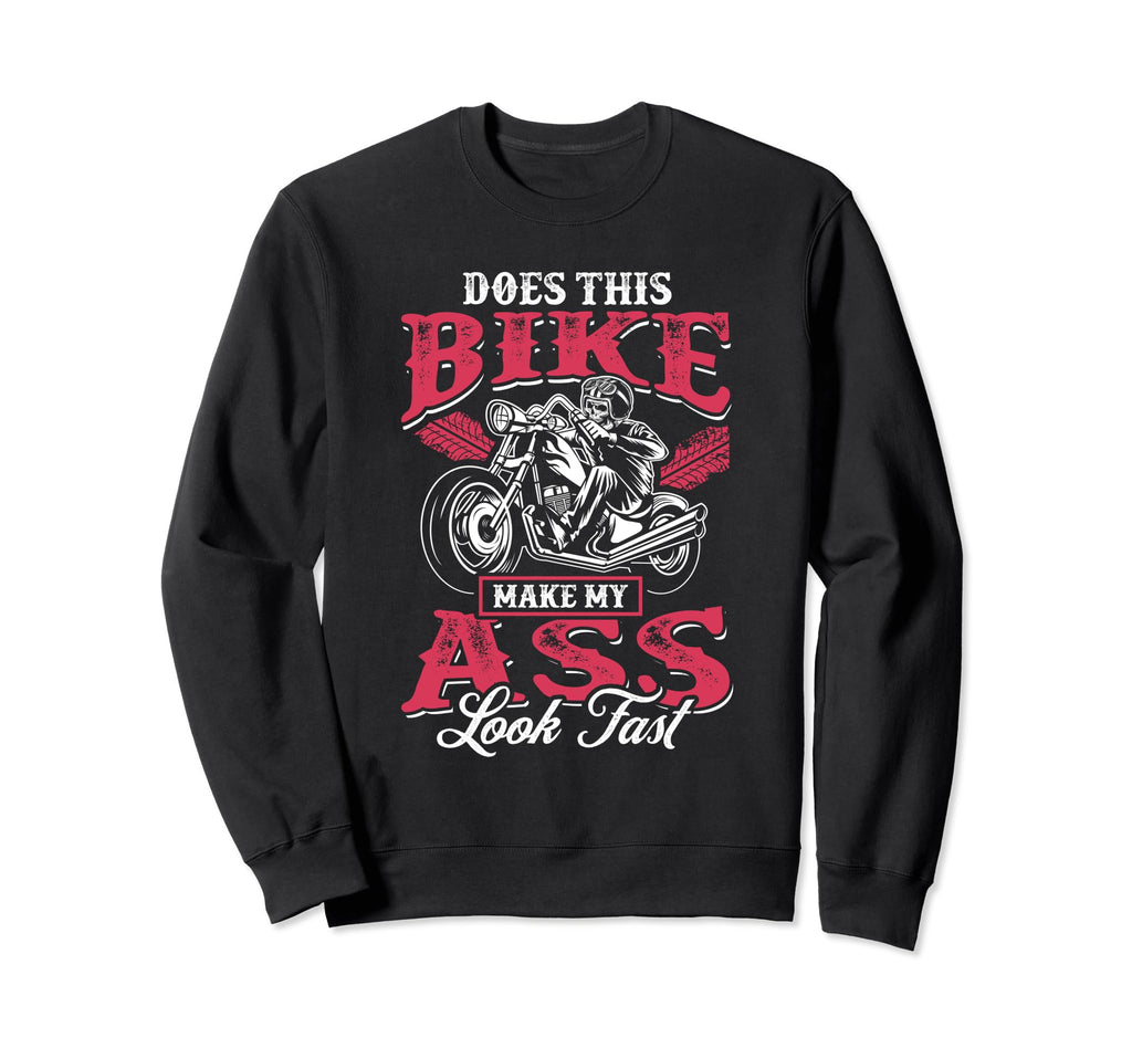 Does This Bike Motorcycle Club Sweatshirt - Trendy Graphic for Adults - T-Shirt, Sweatshirt, Hoodie