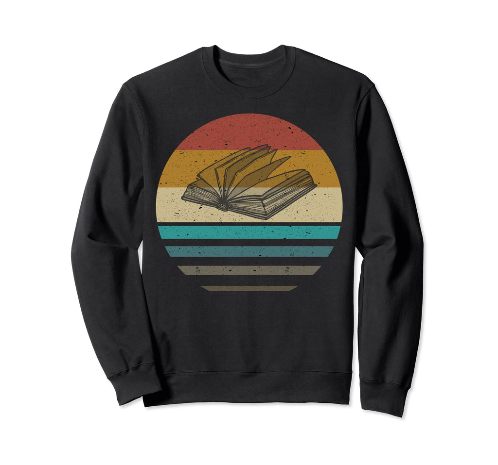 Bookish Book Nerd 70S 80S Books Lover Sweatshirt - Custom Art Print Unisex - T-Shirt, Sweatshirt, Hoodie