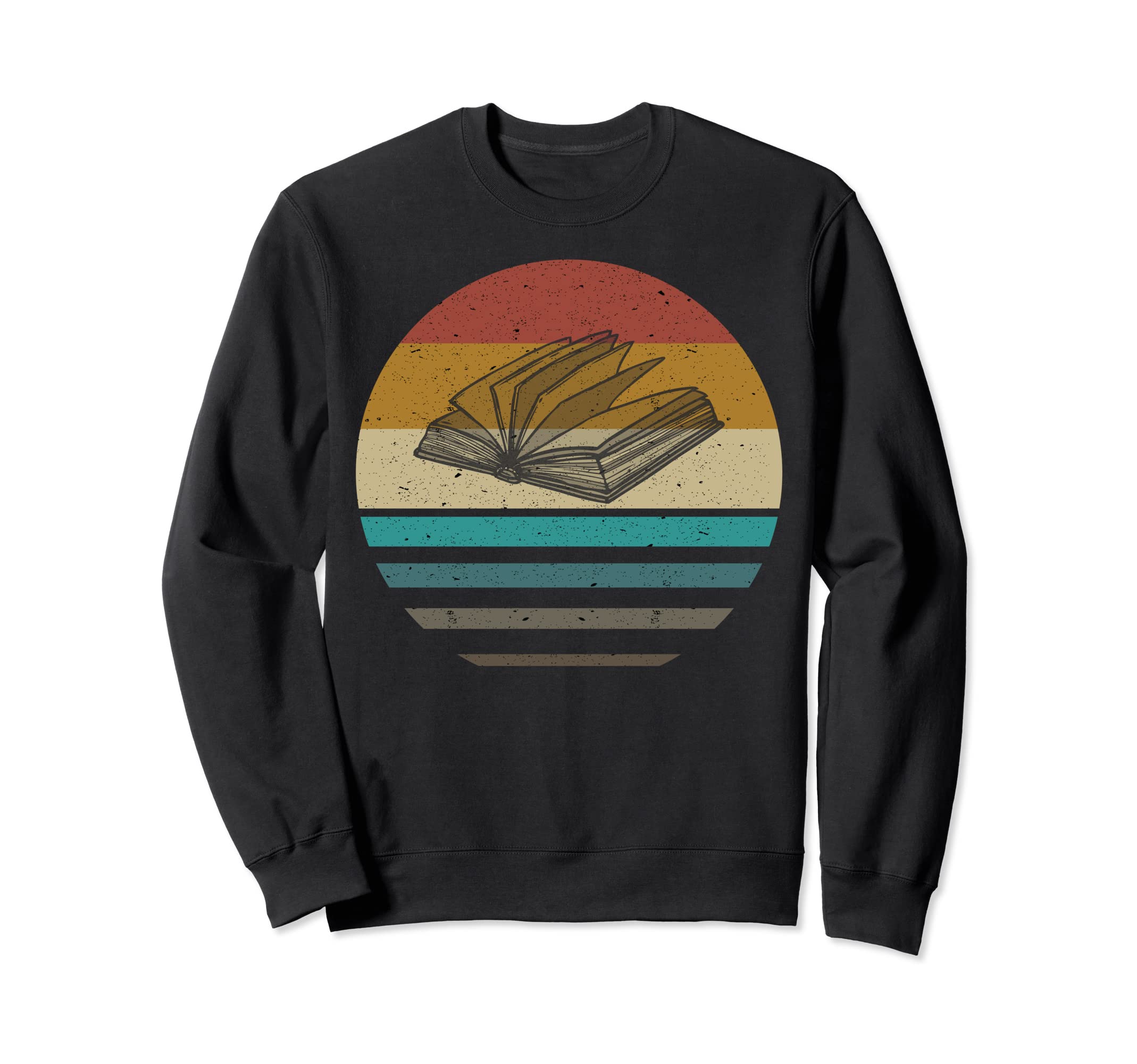 Bookish Book Nerd 70S 80S Books Lover Sweatshirt - Custom Art Print Unisex - T-Shirt, Sweatshirt, Hoodie