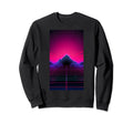 Retrowave 80S Vaporwave Dark Sweatshirt - Novelty Apparel Men Women - T-Shirt, Sweatshirt, Hoodie