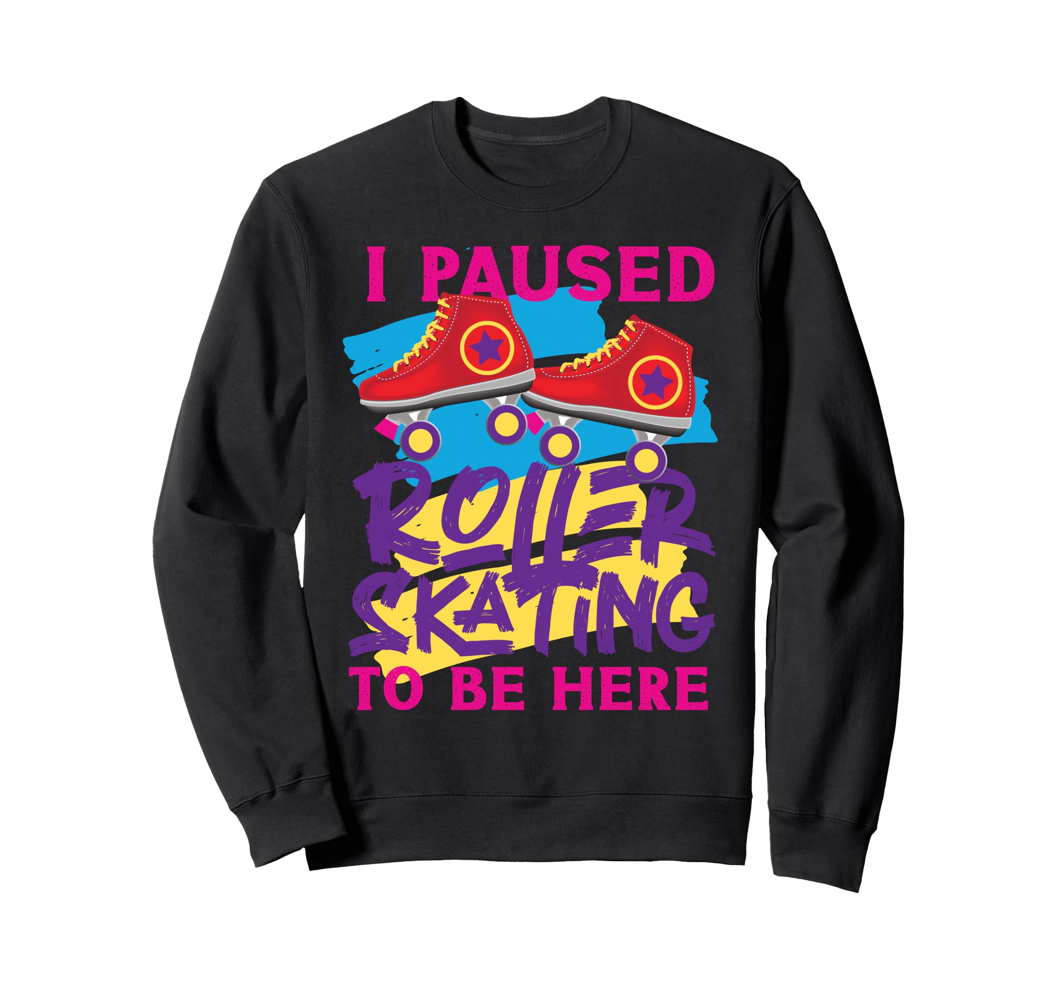 Roller Skating Skate 1970S Sweatshirt - Trendy Graphic Men Women - T-Shirt, Sweatshirt, Hoodie