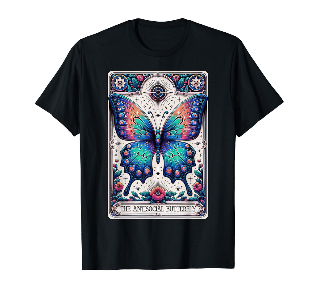 Funny Antisocial Butterfly Introvert T-Shirt - Streetwear Style Men Women - T-Shirt, Sweatshirt, Hoodie
