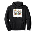 Groovy Nurse Typography Wild Flowers Hoodie - Trendy Graphic Men Women - T-Shirt, Sweatshirt, Hoodie