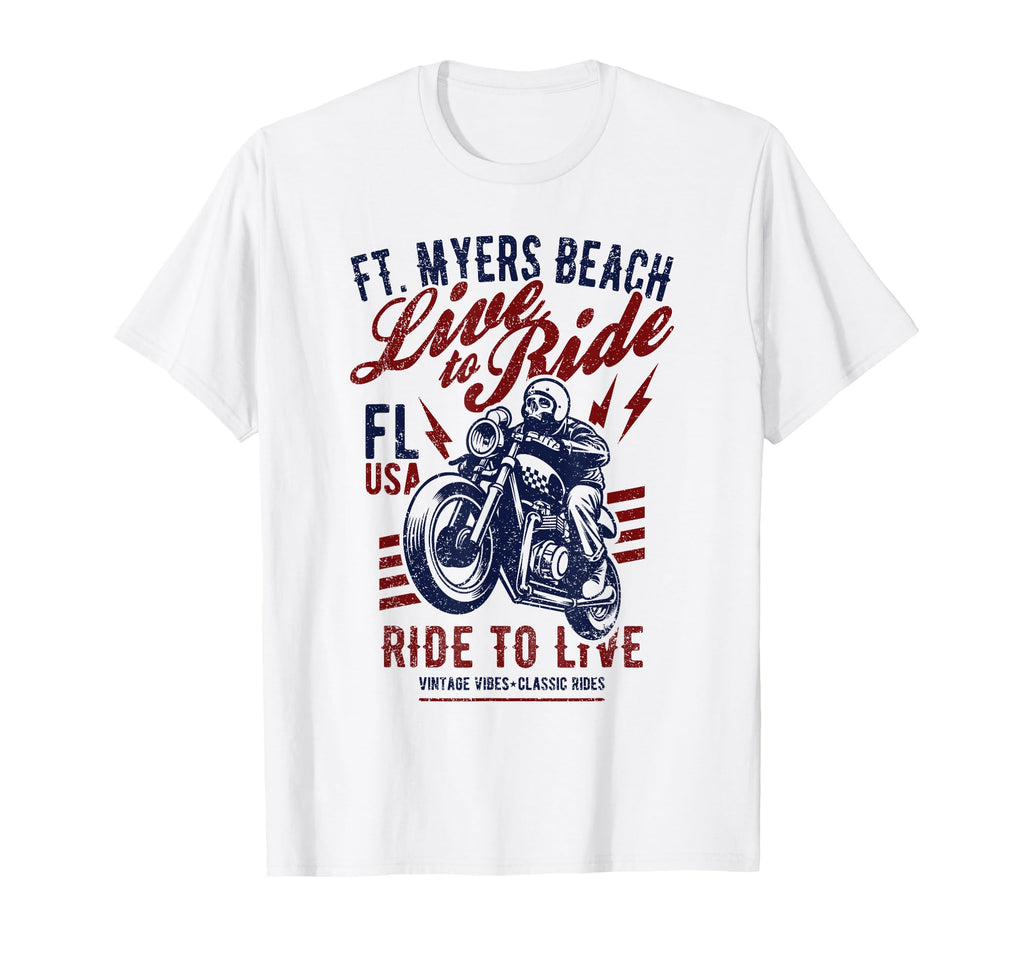 Ft Myers Beach Florida T-Shirt - Casual Everyday Wear for Adults - T-Shirt, Sweatshirt, Hoodie