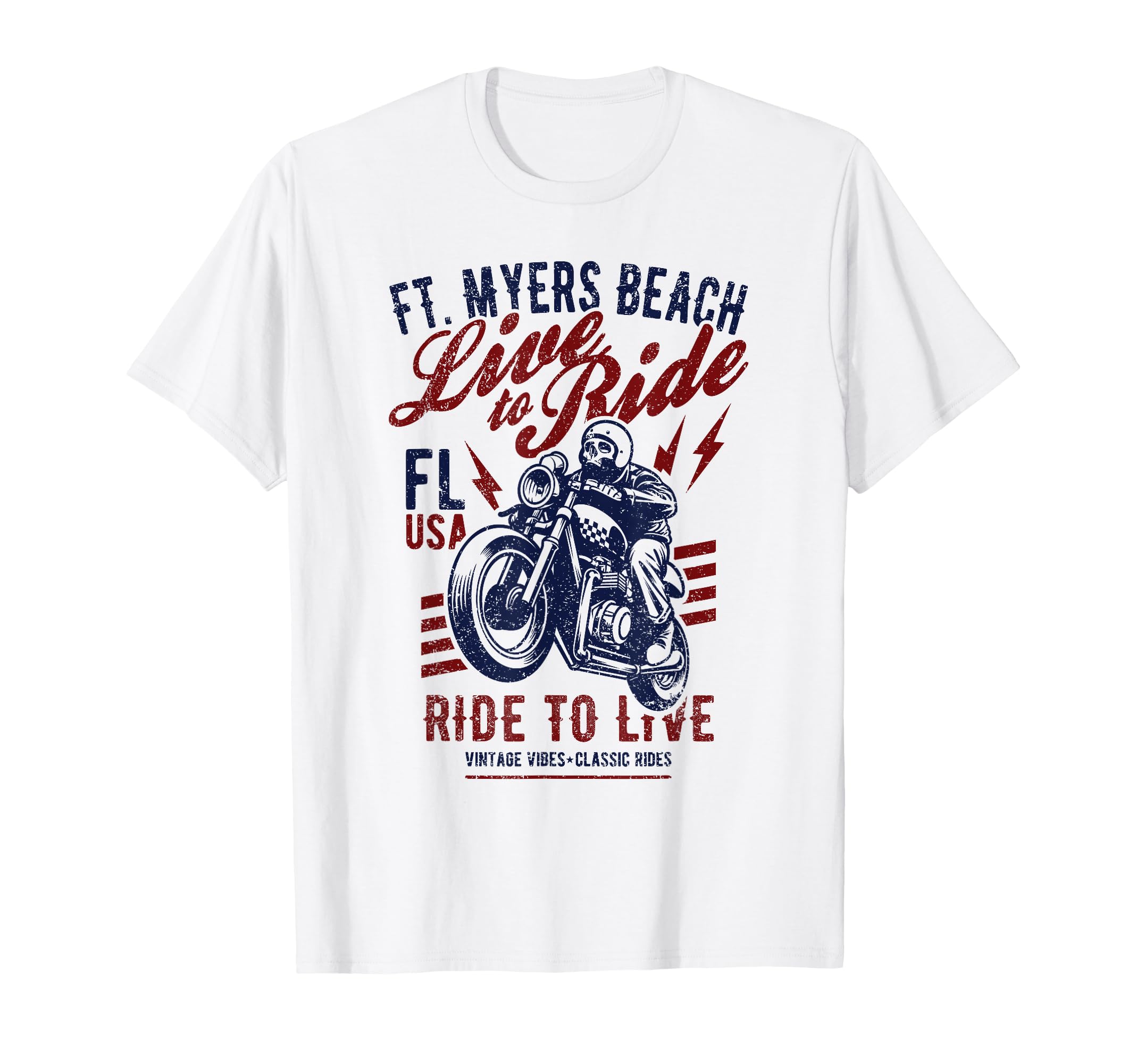 Ft Myers Beach Florida T-Shirt - Casual Everyday Wear for Adults - T-Shirt, Sweatshirt, Hoodie