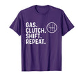 Gas Clutch Shift Repeat Car Guy Mechanic T-Shirt - Minimalist Print Unisex - T-Shirt, Sweatshirt, Hoodie