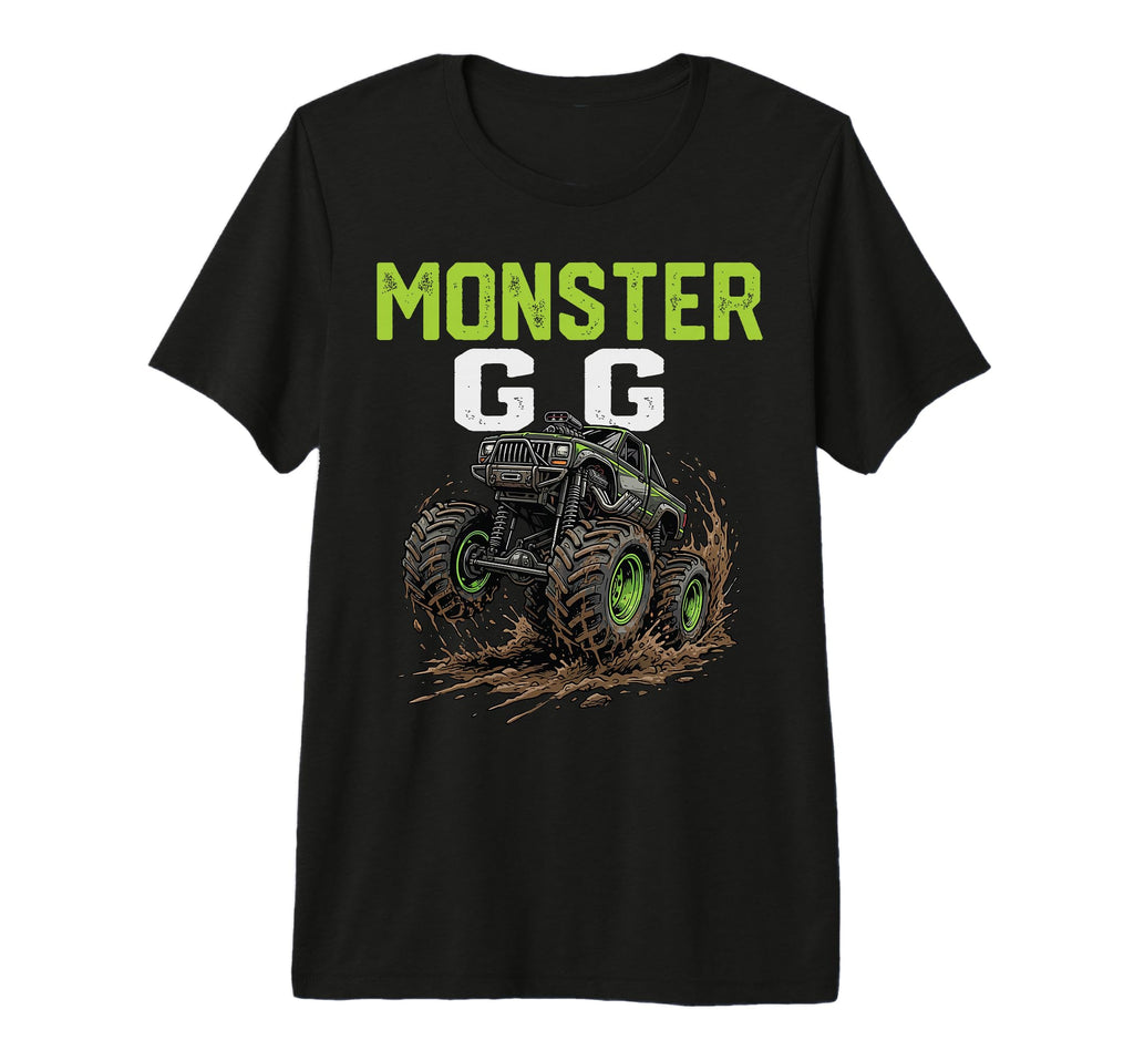Monster Gg Monster Truck Mothers T-Shirt - Casual Everyday Wear Men Women - T-Shirt, Sweatshirt, Hoodie