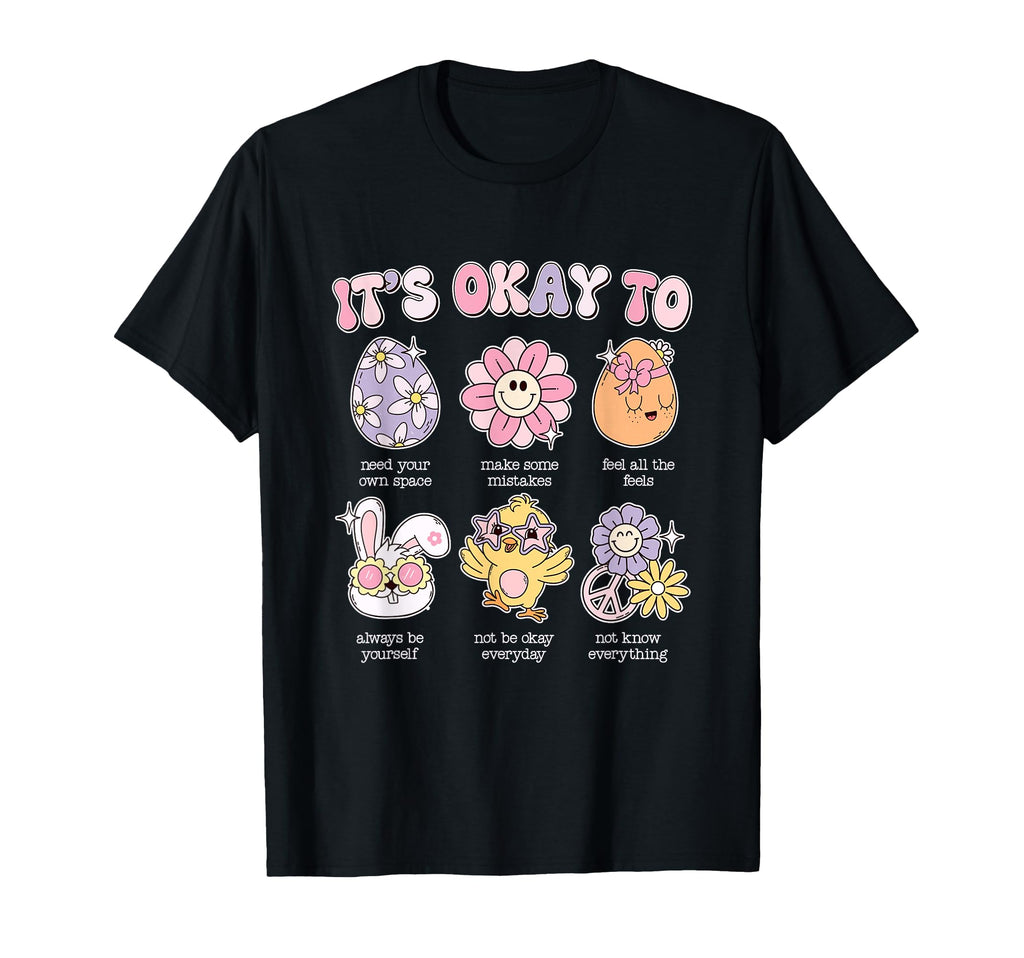 Its Okay To School Easter Counselor T-Shirt - Fun Novelty Design Unisex - T-Shirt, Sweatshirt, Hoodie