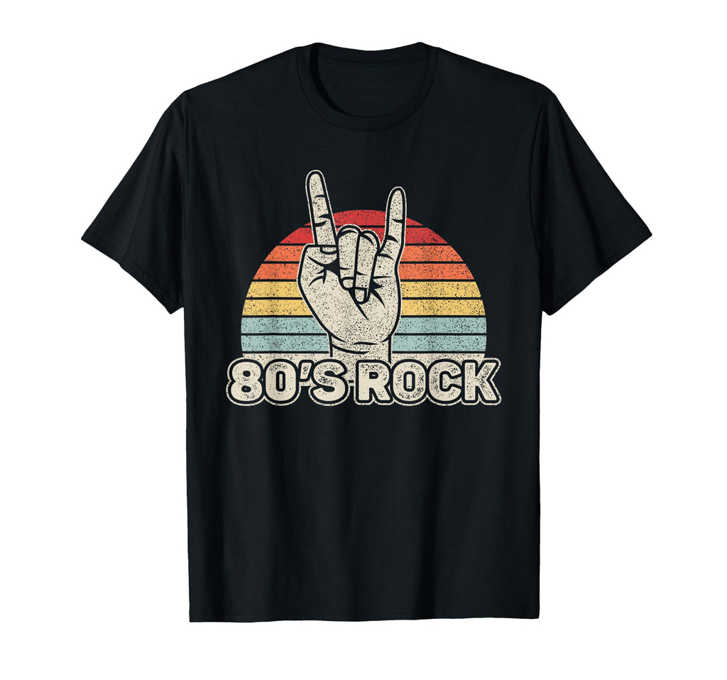 80S Rock Band T-Shirt - Minimalist Print Men Women - T-Shirt, Sweatshirt, Hoodie