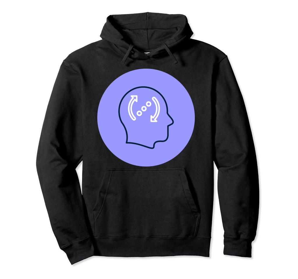 Overthinker Rumination Hoodie - Aesthetic Graphic for Adults - T-Shirt, Sweatshirt, Hoodie