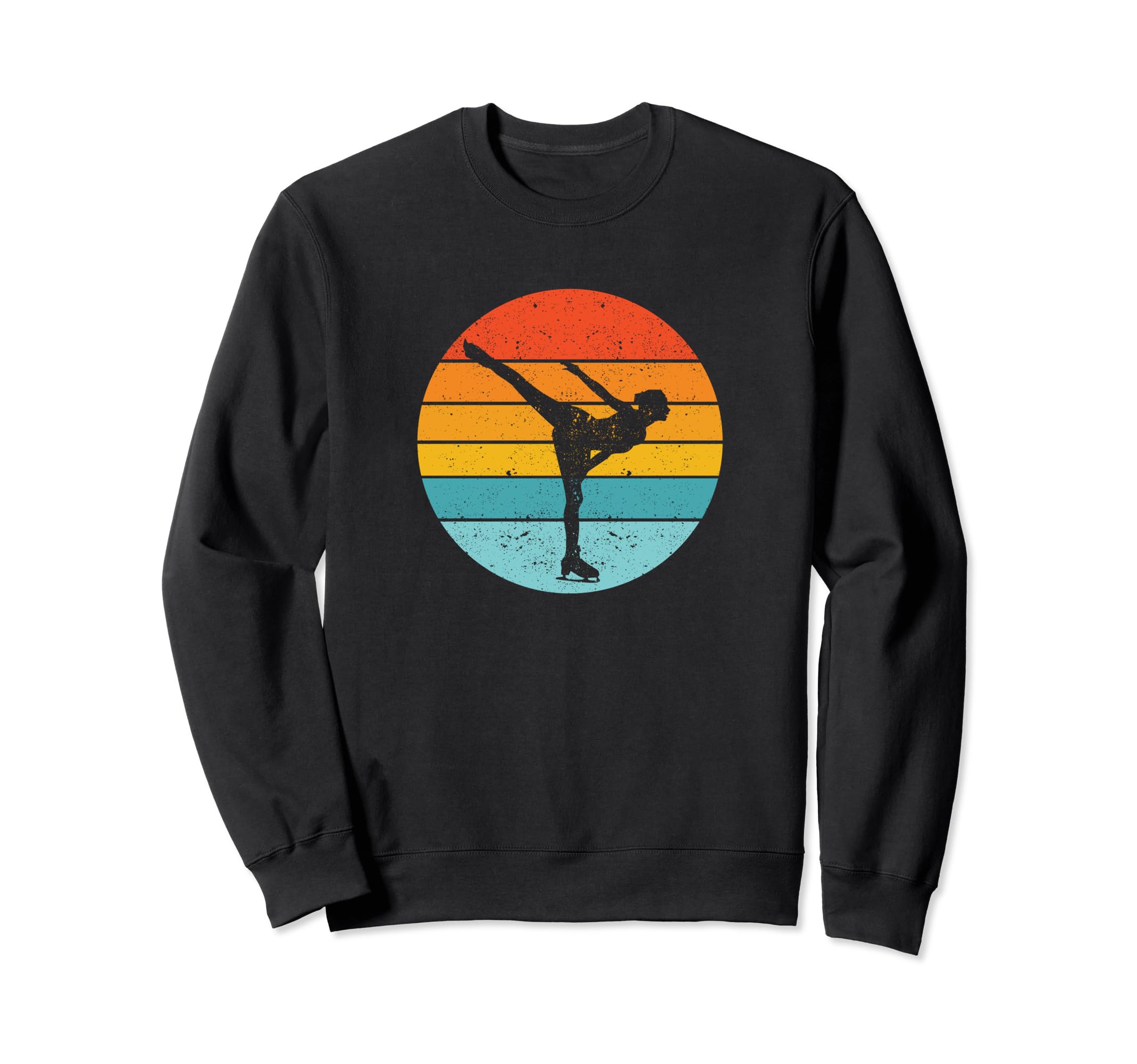 Skaters Skate Sunset Funny Figure Sweatshirt - Trendy Graphic Men Women - T-Shirt, Sweatshirt, Hoodie