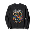 Grammy Autism Awareness Leopard Sweatshirt - Fun Novelty Design Men Women - T-Shirt, Sweatshirt, Hoodie