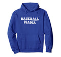 Team Royal Blue Baseball Mama Hoodie - Trendy Graphic Unisex - T-Shirt, Sweatshirt, Hoodie