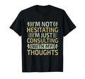 Overthinking Overthinker Funny Sarcasm T-Shirt - Aesthetic Graphic Unisex - T-Shirt, Sweatshirt, Hoodie