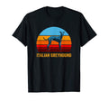 Sunset Italian Greyhound T-Shirt - Minimalist Print Unisex - T-Shirt, Sweatshirt, Hoodie