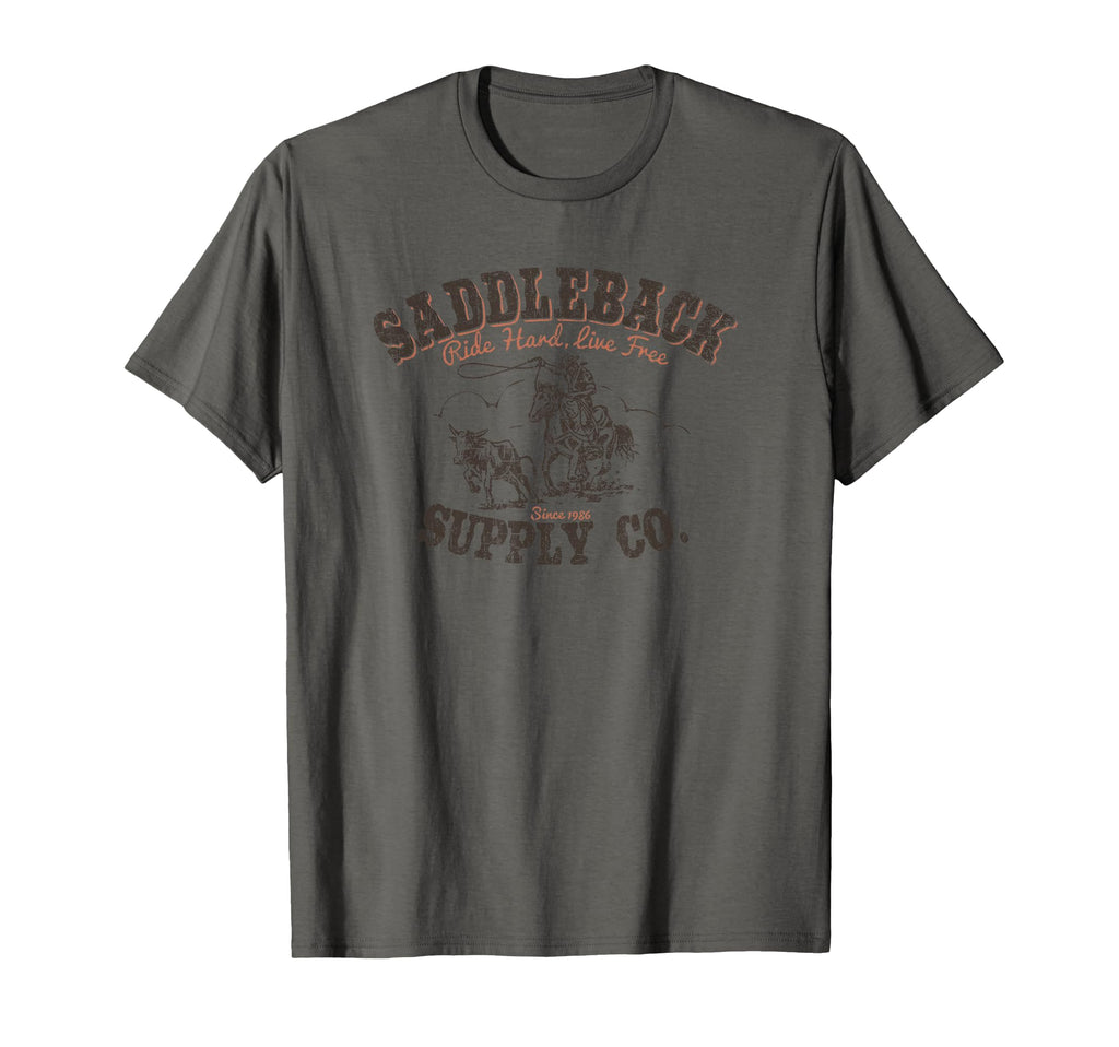 Saddleback Supply Cowboy Rodeo Western T-Shirt - Unique Graphic Unisex - T-Shirt, Sweatshirt, Hoodie