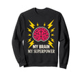 Neurodivergent Pride Adhd Autism Sweatshirt - Unique Graphic Unisex - T-Shirt, Sweatshirt, Hoodie