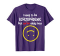 I Used To Be Schizophrenic But Were Okay T-Shirt - Unique Graphic Unisex - T-Shirt, Sweatshirt, Hoodie