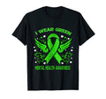 I Wear Mental Health Awareness T-Shirt - Minimalist Print Unisex - T-Shirt, Sweatshirt, Hoodie