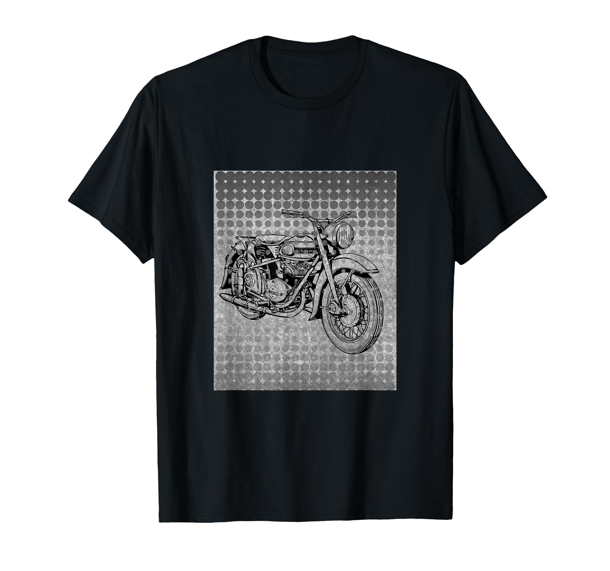 Motorcycle Drawing T-Shirt - Graphic Print Men Women - T-Shirt, Sweatshirt, Hoodie
