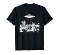 Ufo Cowboy Cat T-Shirt - Casual Everyday Wear for Adults - T-Shirt, Sweatshirt, Hoodie