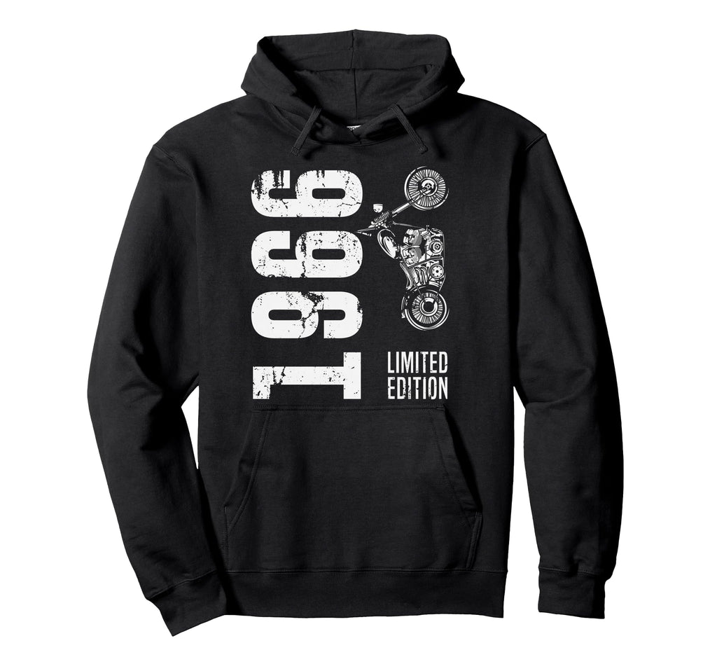 Born 1966 Motorcycle 60Th Birthday Hoodie - Fun Novelty Design Unisex - T-Shirt, Sweatshirt, Hoodie