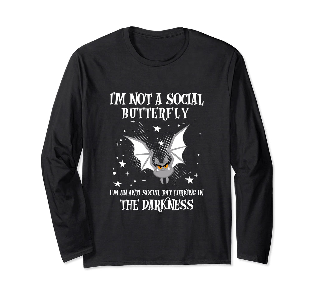 Im Not Social Butterfly Im T-Shirt - Aesthetic Graphic Men Women - T-Shirt, Sweatshirt, Hoodie