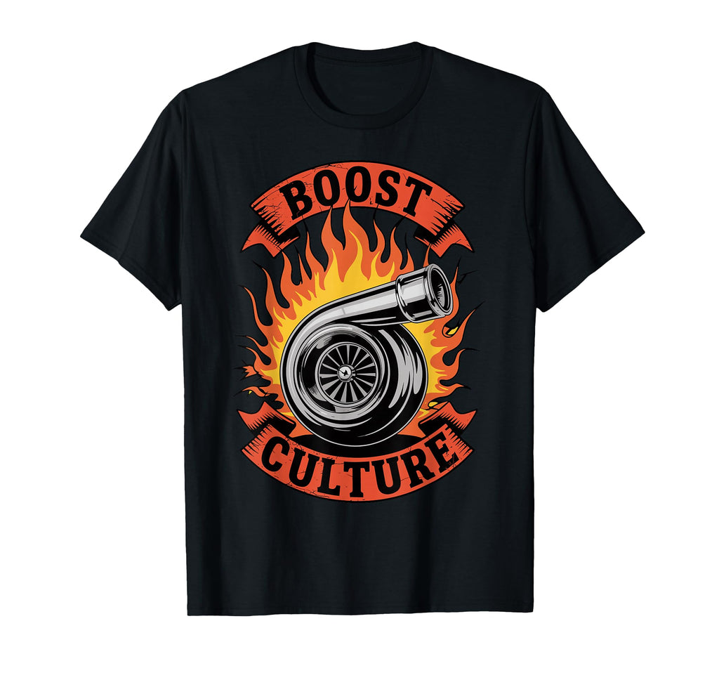 Boost Culture Car Turbo Tuning Jdm T-Shirt - Custom Art Print for Adults - T-Shirt, Sweatshirt, Hoodie