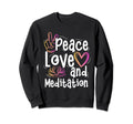 Meditation Yoga Spiritual Peace Sweatshirt - Graphic Print Men Women - T-Shirt, Sweatshirt, Hoodie