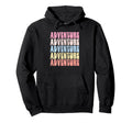 Adventure Rainbow Bold Colorful Hoodie - Graphic Print for Adults - T-Shirt, Sweatshirt, Hoodie