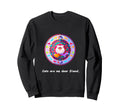 Cats Are My Best Friends Sacred Sweatshirt - Unique Graphic for Adults - T-Shirt, Sweatshirt, Hoodie