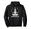 Nameowste Funny Yoga Cat Hoodie - Casual Everyday Wear for Adults - T-Shirt, Sweatshirt, Hoodie
