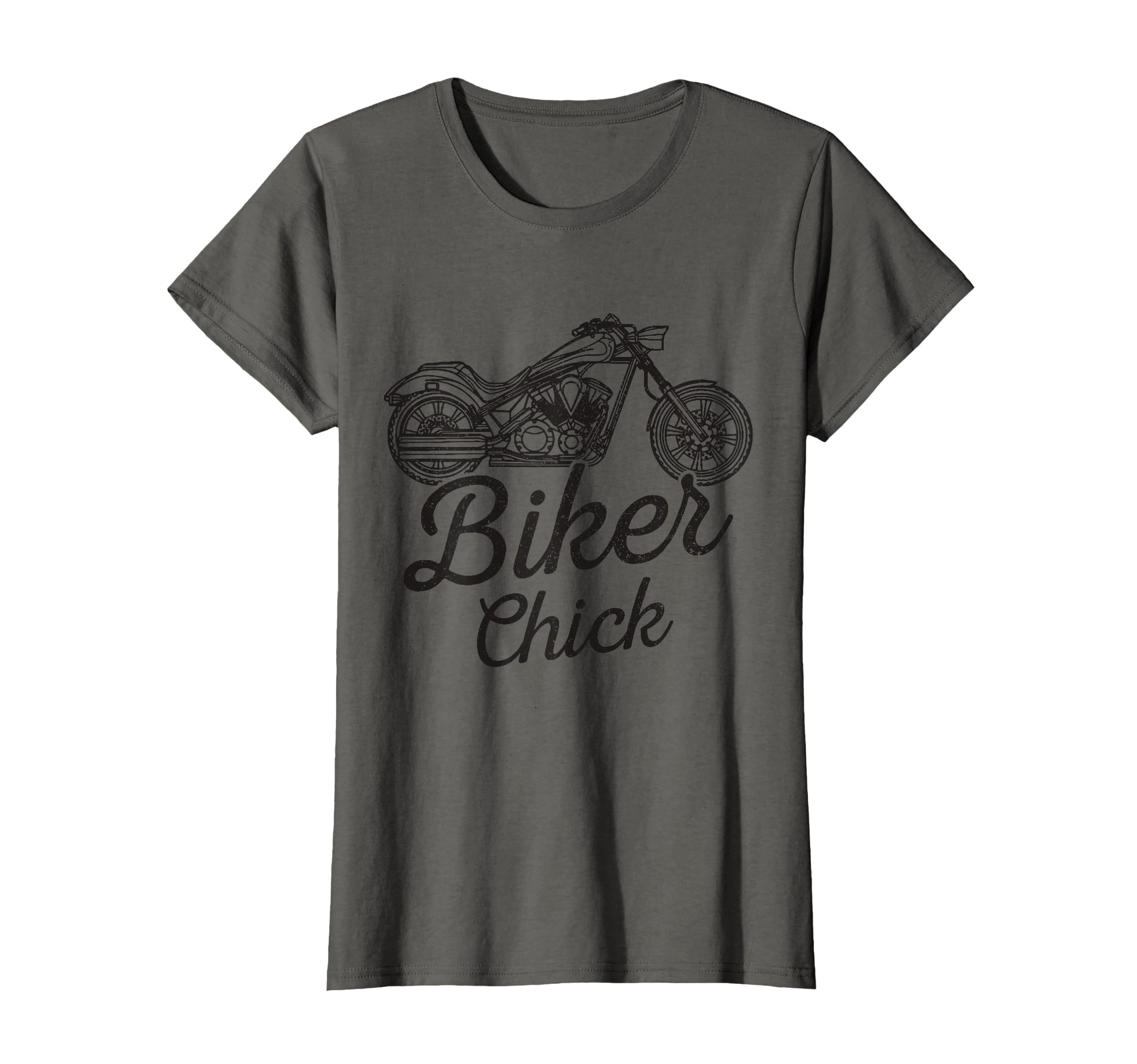 Biker Chick Motorcycle Biker T-Shirt - Trendy Graphic Men Women - T-Shirt, Sweatshirt, Hoodie