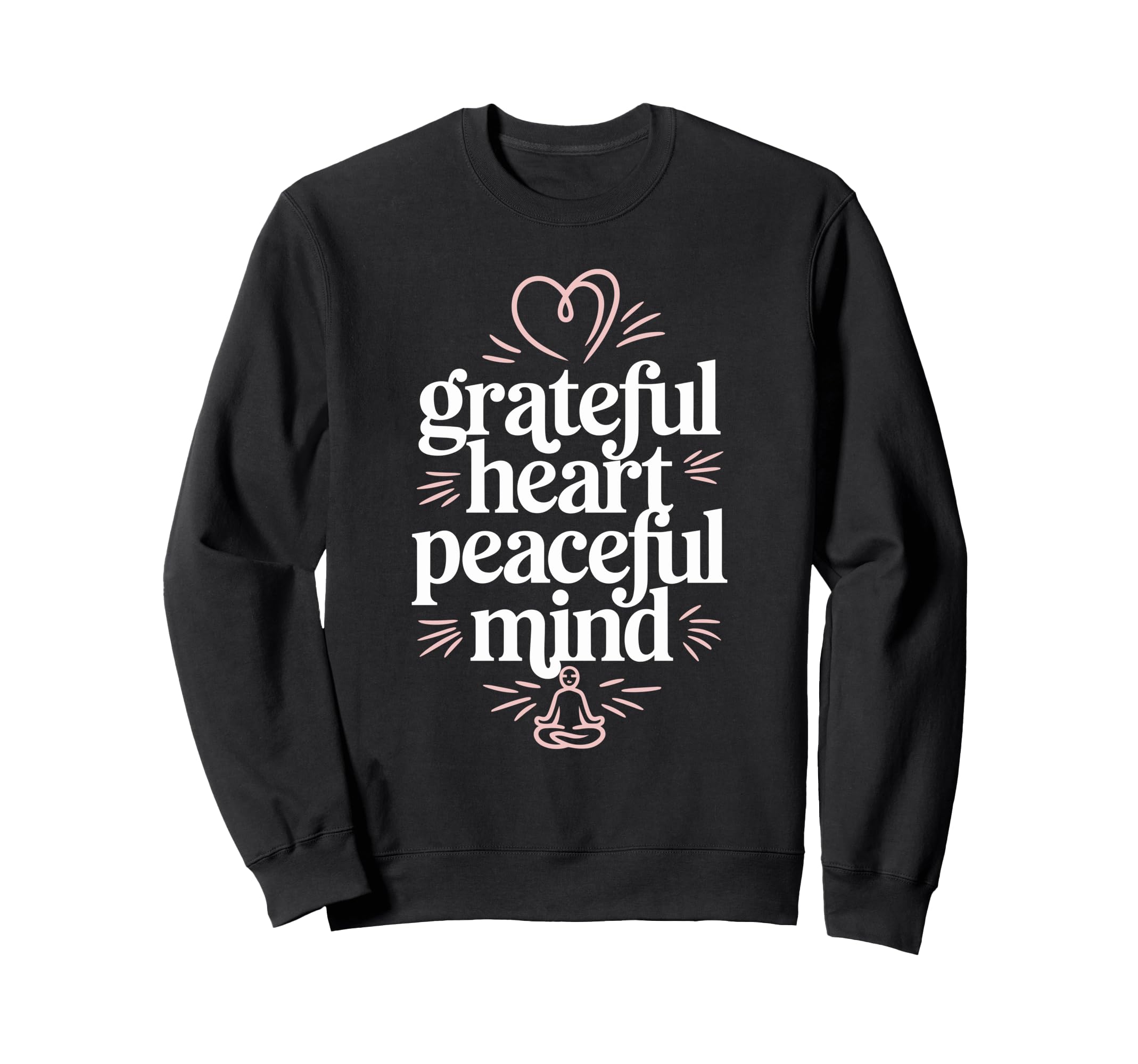 Spiritual Retreat Meditation Sweatshirt - Minimalist Print Men Women - T-Shirt, Sweatshirt, Hoodie