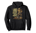 Funny Toad Gardener I Bury Things Maybe Hoodie - Trendy Graphic Men Women - T-Shirt, Sweatshirt, Hoodie