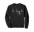 Record Player Heartbeat Ekg Sweatshirt - Casual Everyday Wear for Adults - T-Shirt, Sweatshirt, Hoodie