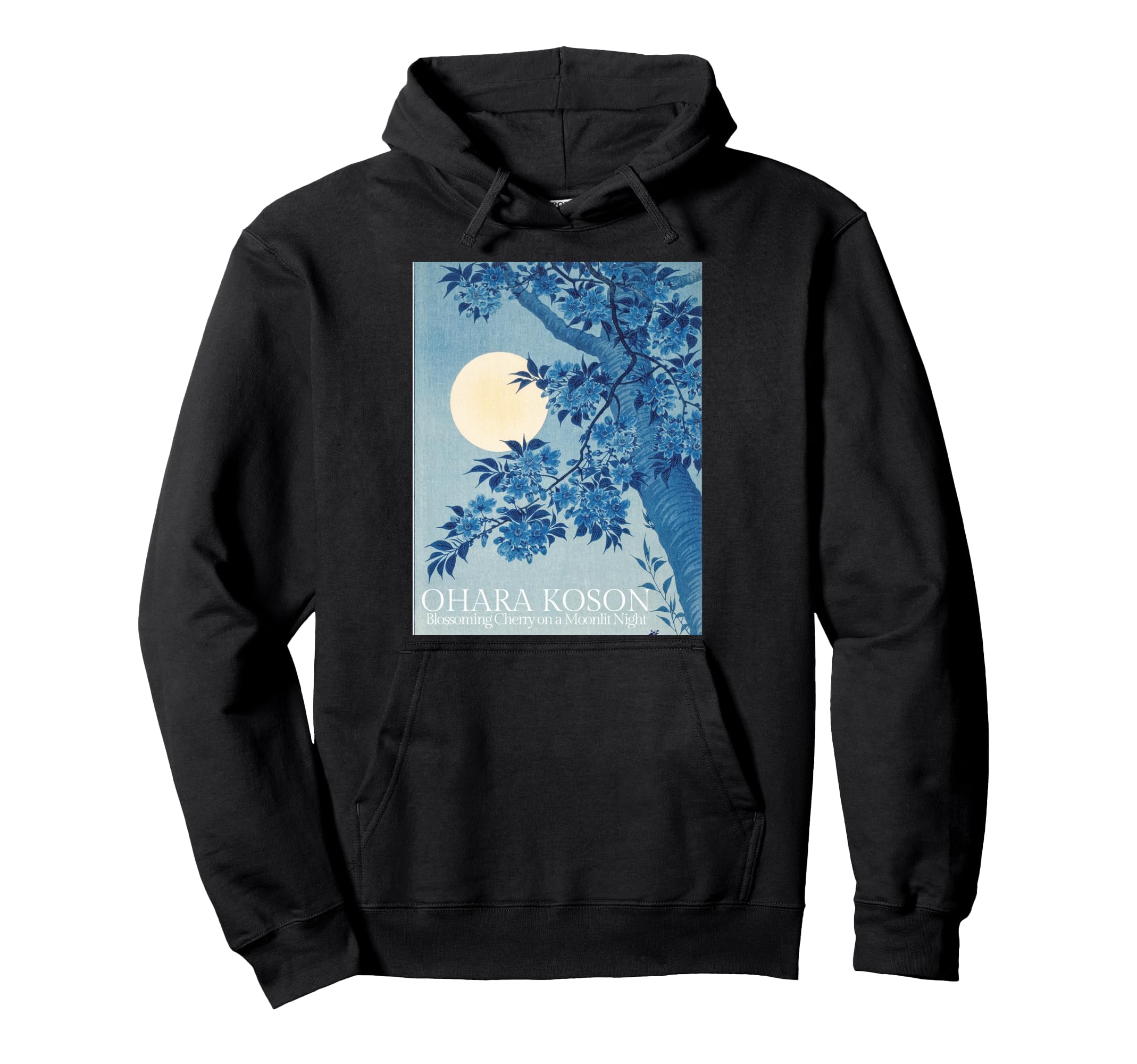Blossoming Ohara Koson Famous Painting Hoodie - Trendy Graphic Men Women - T-Shirt, Sweatshirt, Hoodie